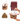 Burgundy/Tobacco