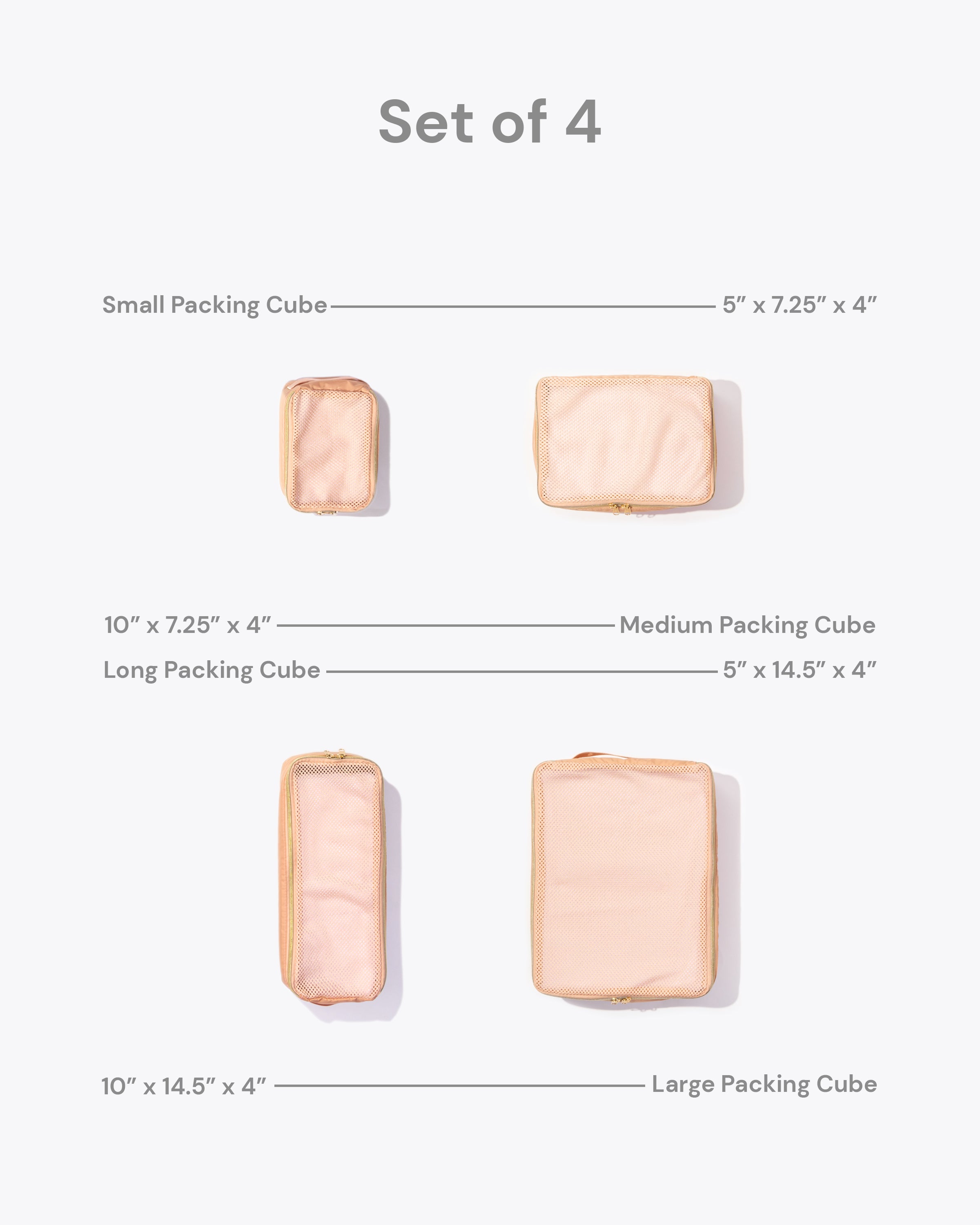 Packing Cubes – Royce and Rocket